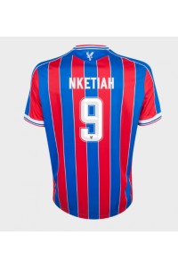 Crystal Palace Eddie Nketiah #9 Jalkapallovaatteet Kotipaita 2025-26 Lyhythihainen